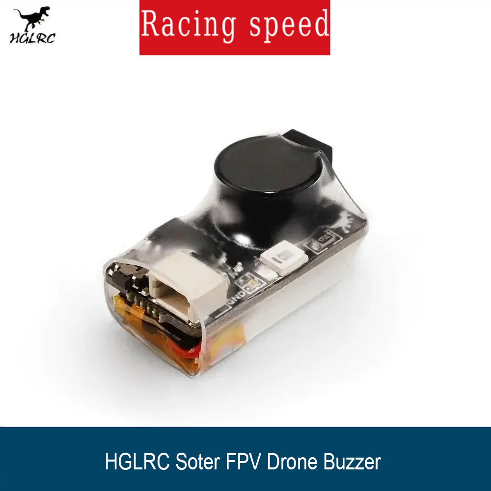 Drone Buzzer - 100dB Lost-Model-Buzzer mit LED, HGLRC Soter