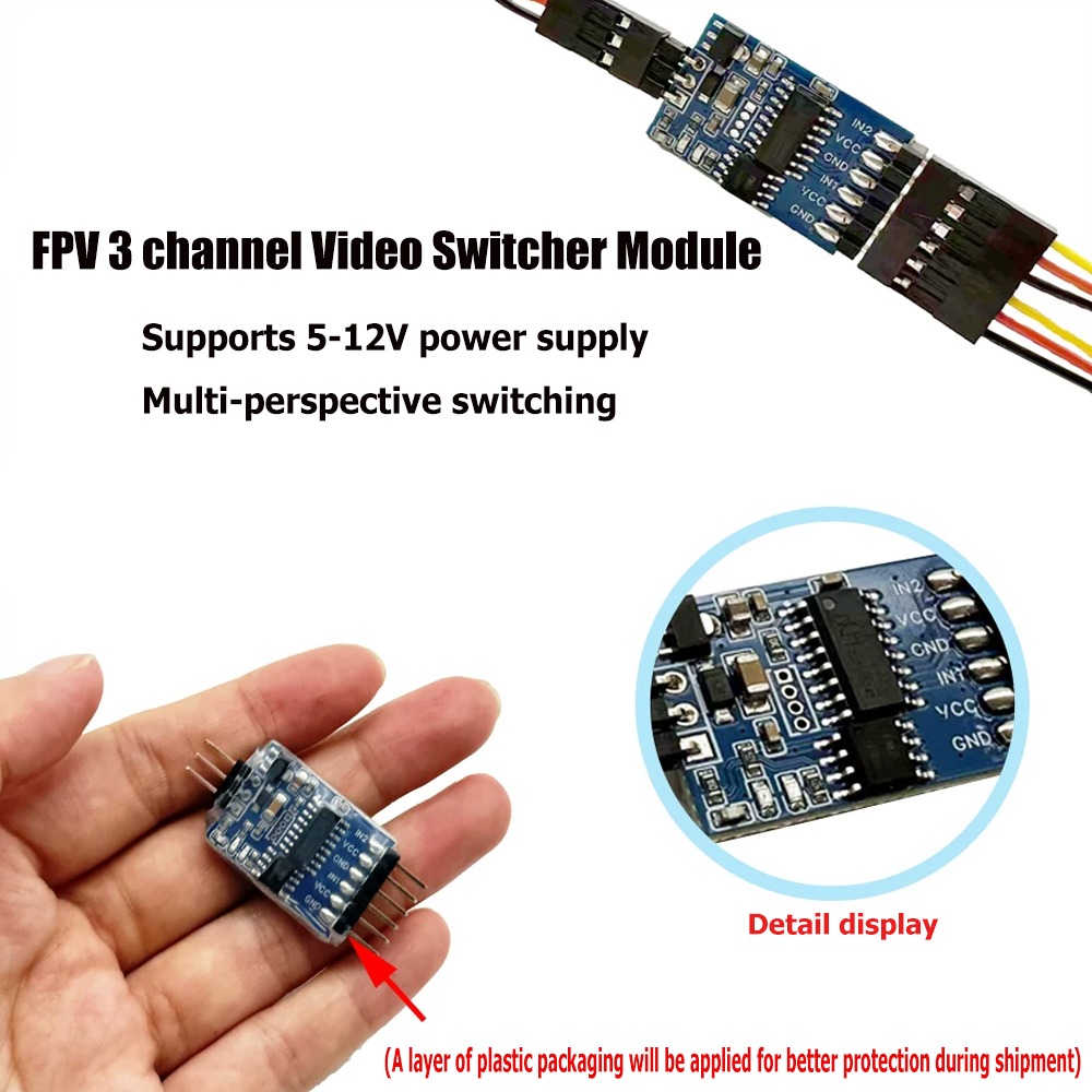5,8G 3-Kanal-Video-Switcher-Mo – Drone Motor Bewertung und Preis